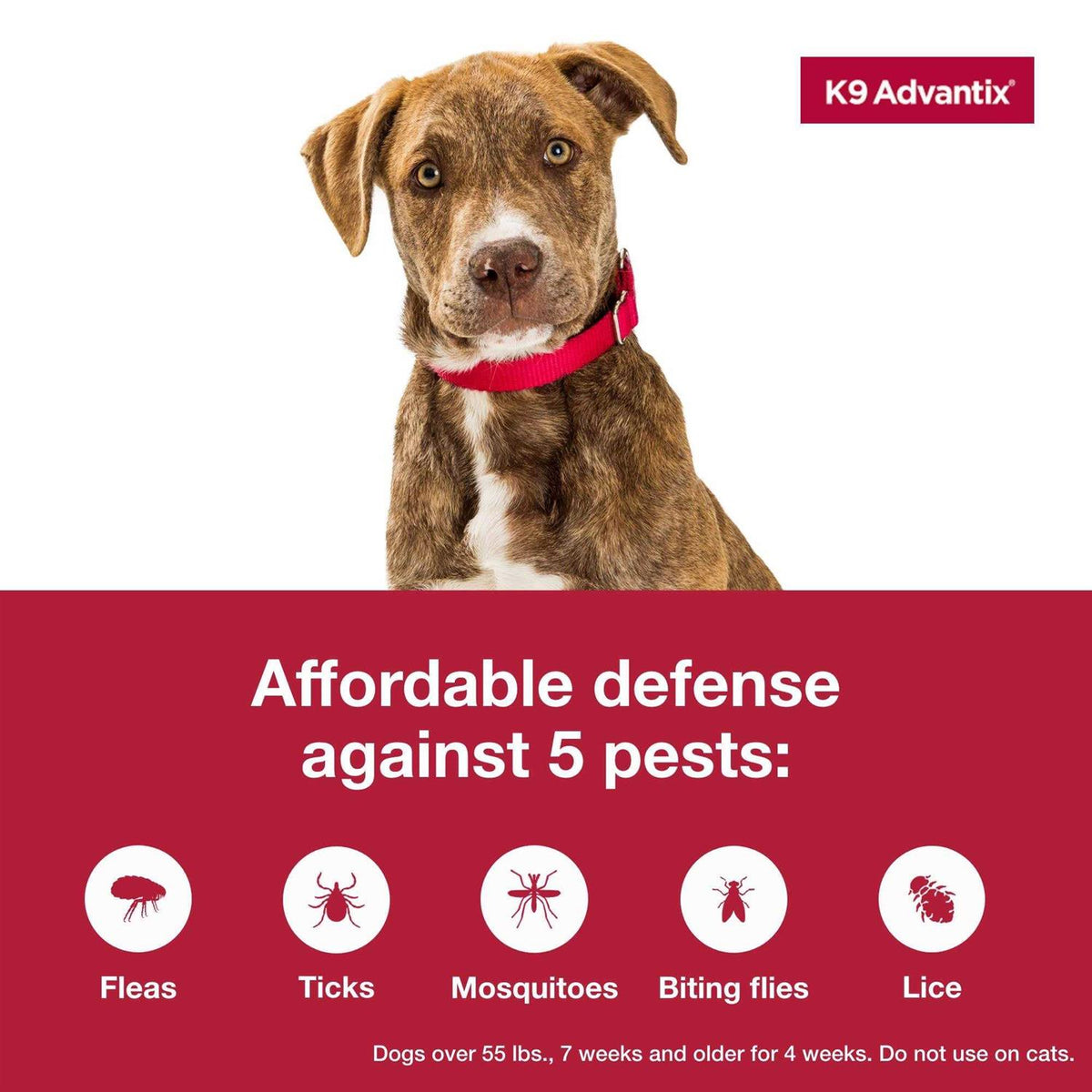 Flea Tick Mosquito Prevention for Extra Large Dogs Over 55 Lbs H736977