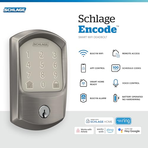 Aged Bronze Smart WiFi Deadbolt Lock E705