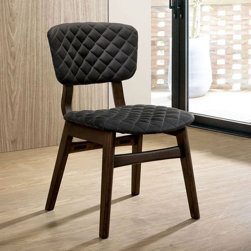 Set of 4 Curved Back Side Chairs W4795