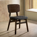 Set of 4 Curved Back Side Chairs W4795