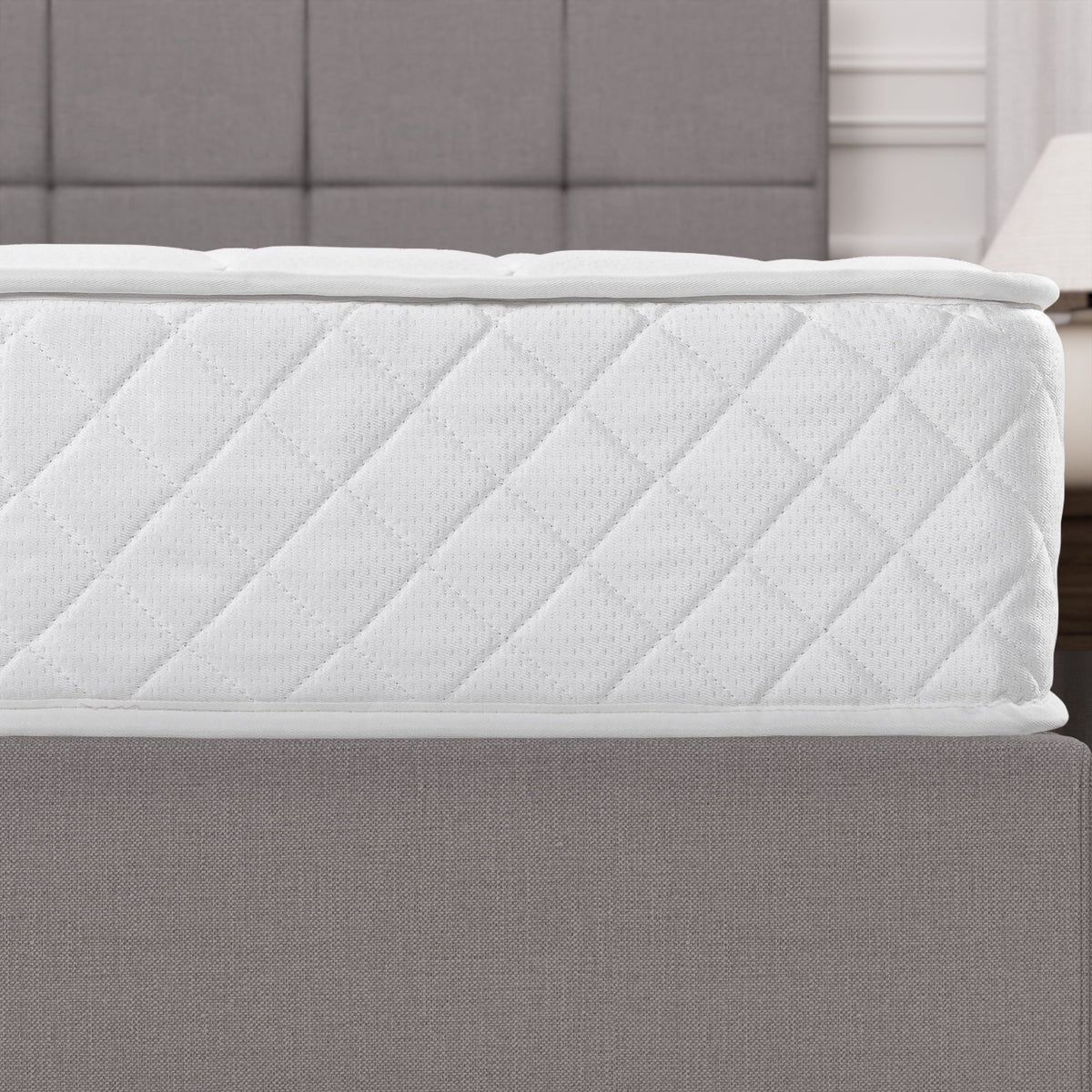 8" Quilted Hybrid Foam and Pocket Spring Mattress, Full R1617