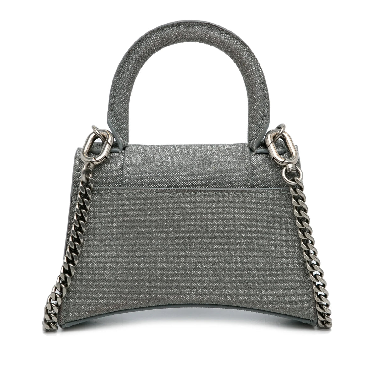 Gray Polyester Satchel M316594