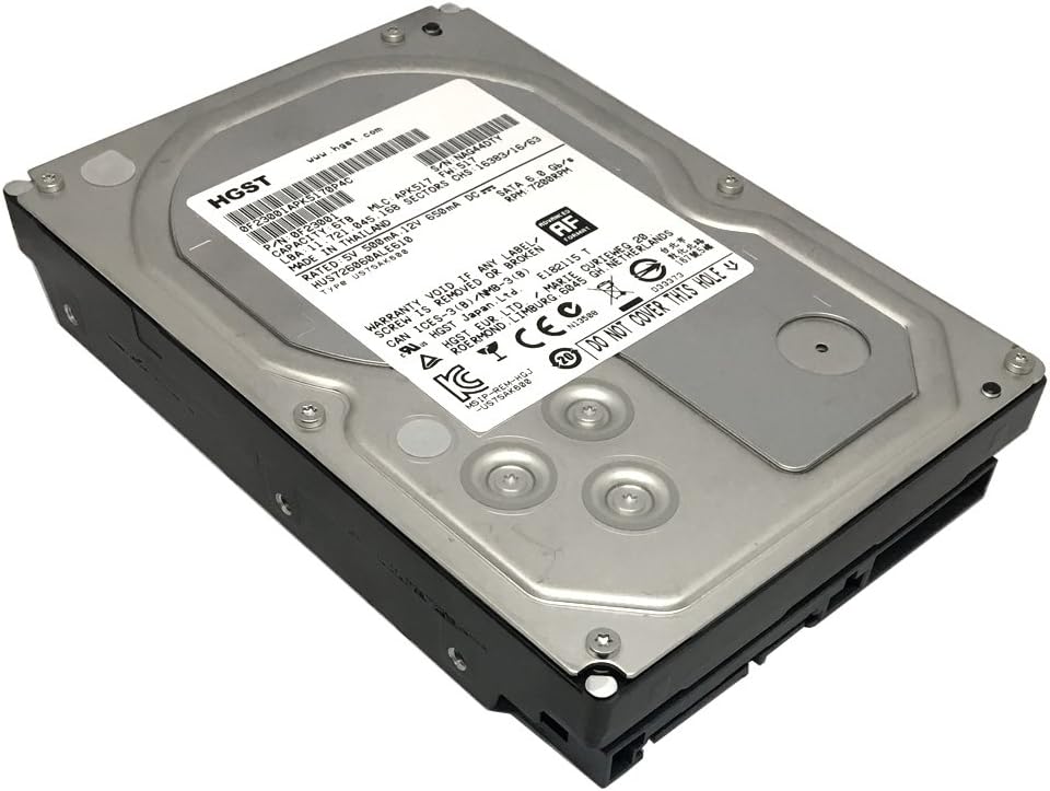 6000GB 7200RPM SATA 128MB Cache 3.5-Inch Internal Bare Drives Pack of 2 X3551