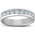 Platinum 1ct Channel Set Diamond Wedding Ring T2090