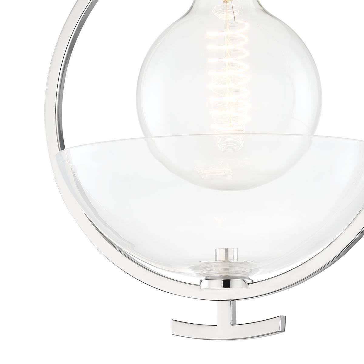 Polished Nickel Semi-Flush Mount Light X702839