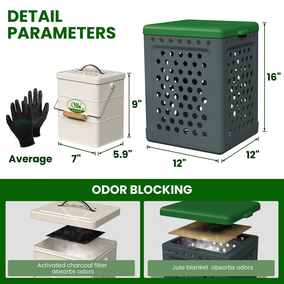 Compost Bin Outdoor I8063