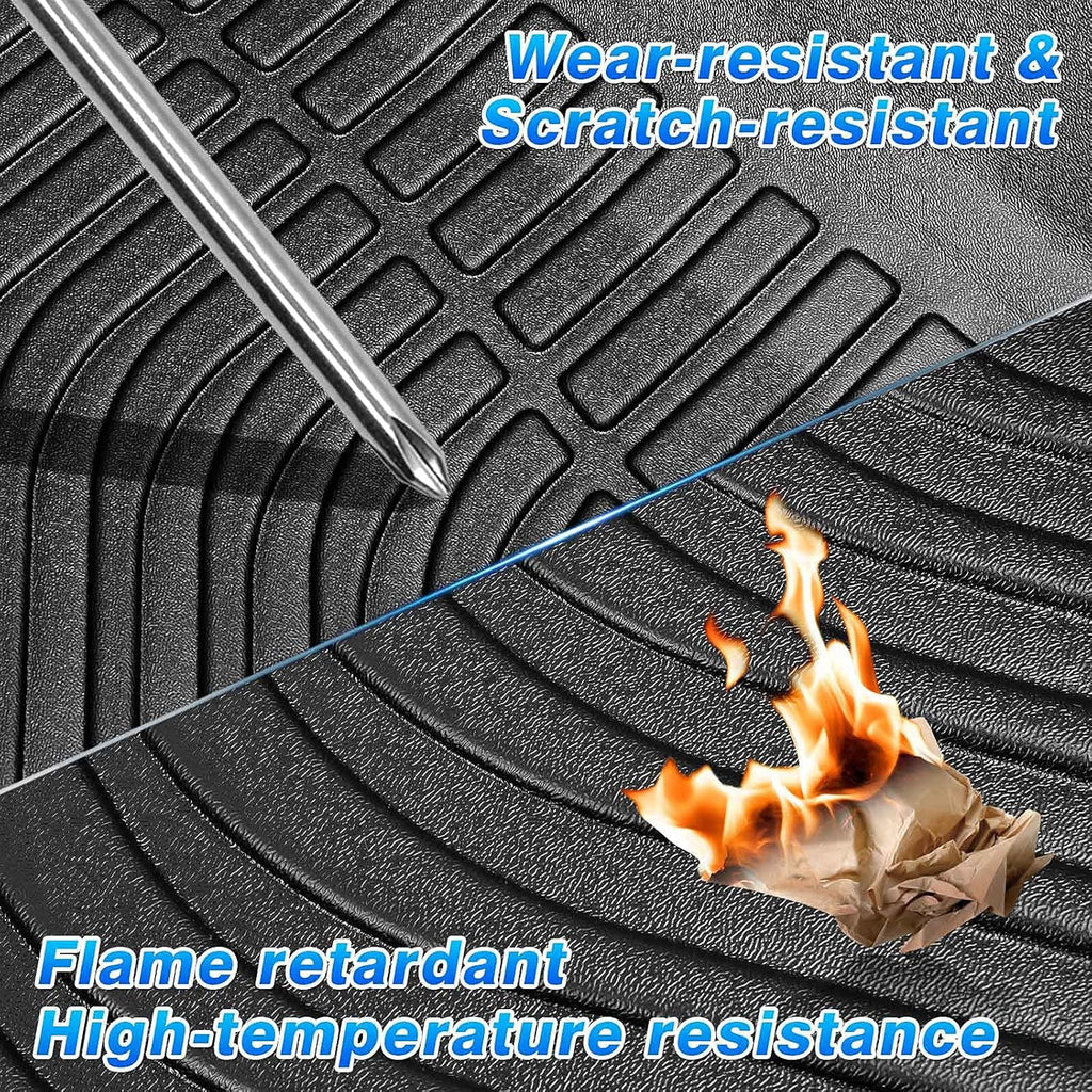 All Weather Floor Liners for Ford Ranger Super Crew TPE F252