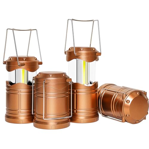 4 Pack Gray LED Camping Lantern B73531