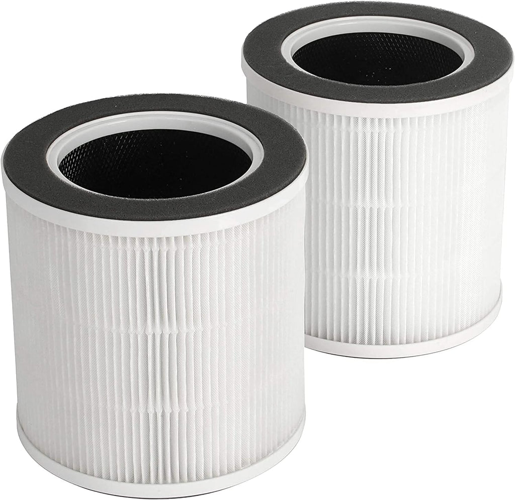 2-Pack Replacement HEPA with Activated Carbon Filters Q16814