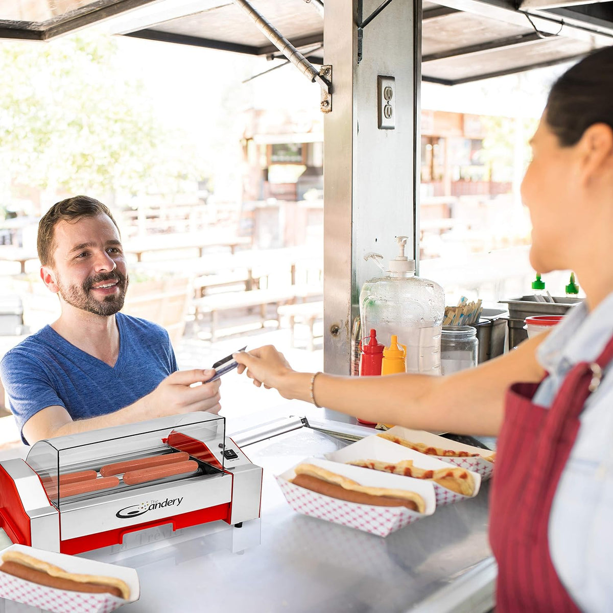6 Hot Dog Roller Q9765