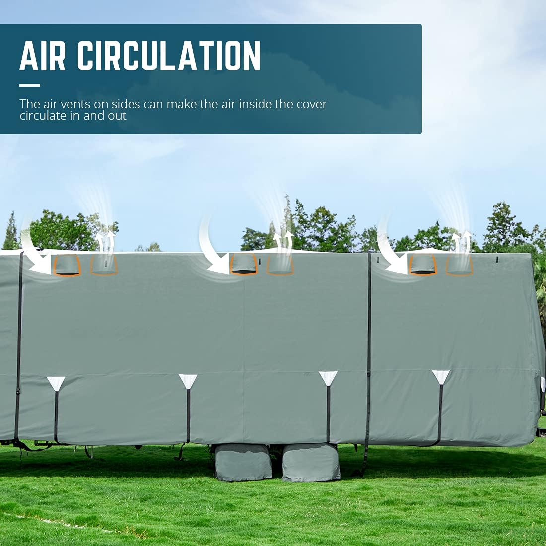 Class A RV Cover 5 Layers 37'-40' Motorhome V93898