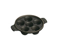 Cast Iron Escargot Dish with 6 Holes F726