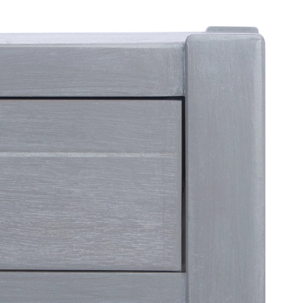 White Washed Grey 2-Drawer Writing Desk A34406
