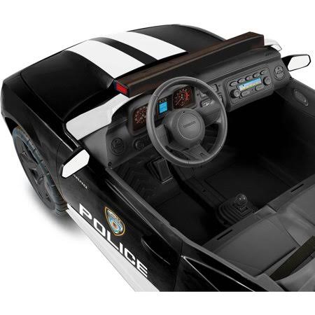 Black Two Seater Police Edition Ride-On Car M861027