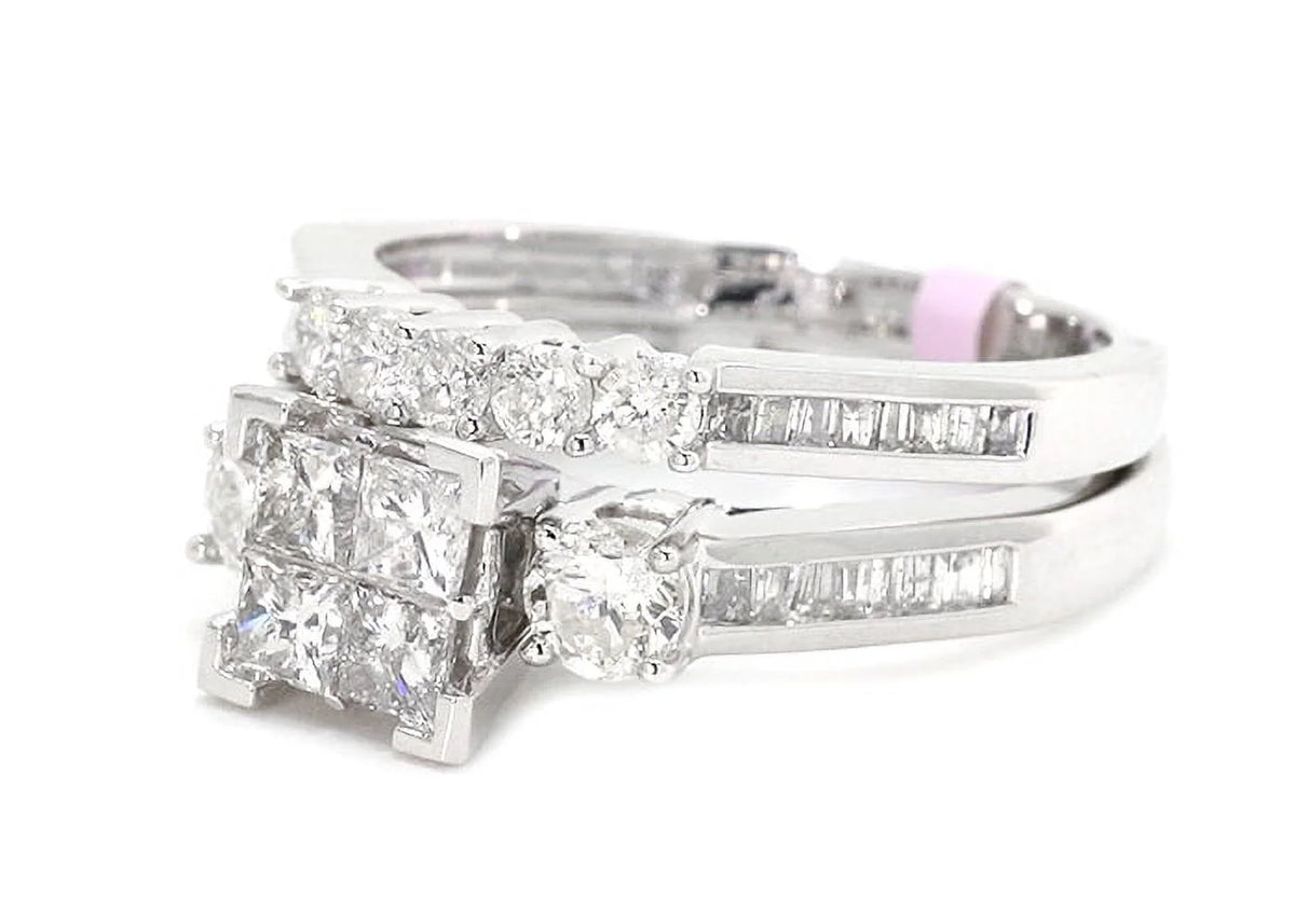Princess Cut Diamond Engagement Ring G80796