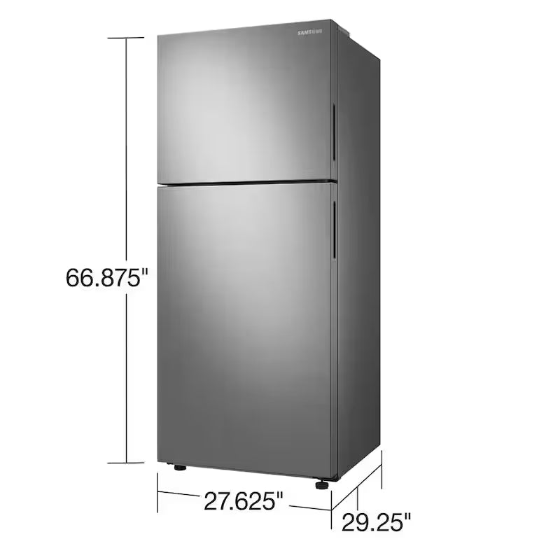 15.6 cu. ft. Top Freezer Refrigerator in Stainless Steel U7014