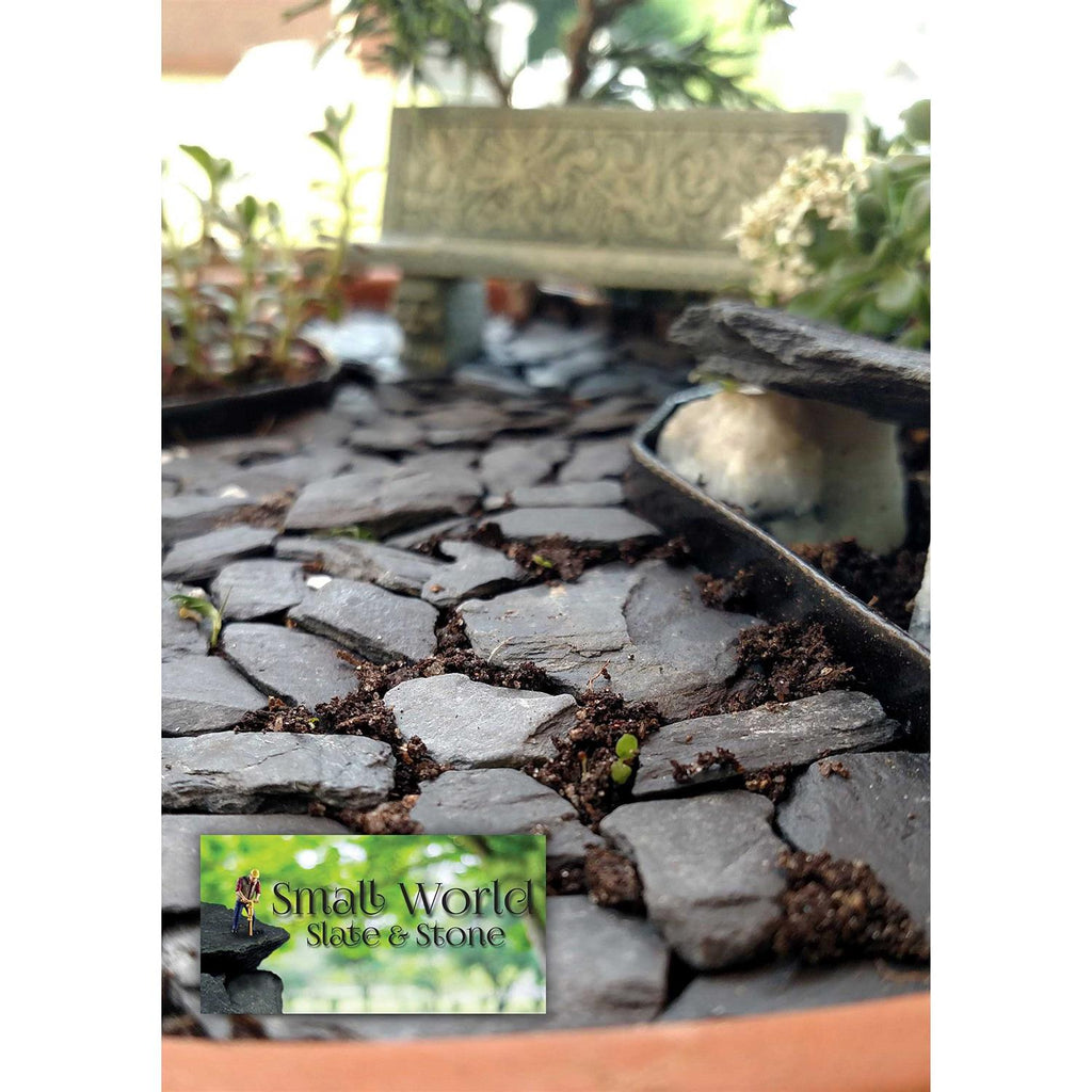 Natural Slate Stone 1/2 to 1 inch Stones Y728