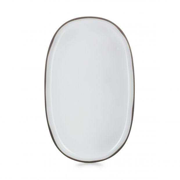 Large Oval Service Plate X21224