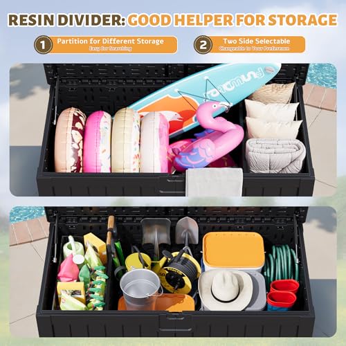 120 Gallon Waterproof Resin Deck Box H783820