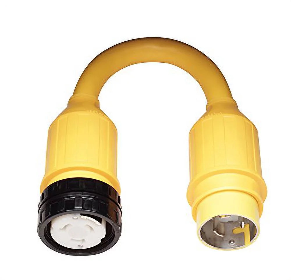 50-Amp Locking Male to 50-Amp 125/250-Volt Locking Female Shore Power Adapter T459927