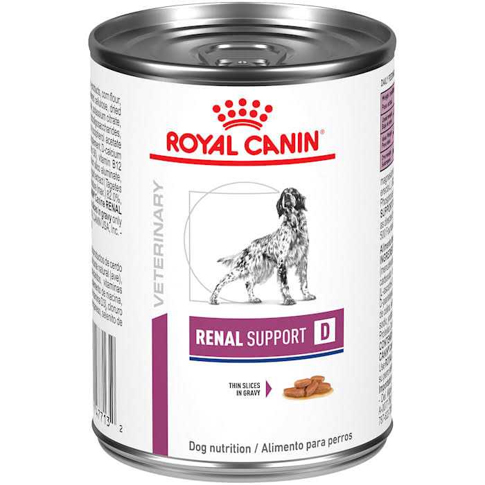 Veterinary Diet Canine Renal Support D Morsels in Gravy Canned Dog Food N426