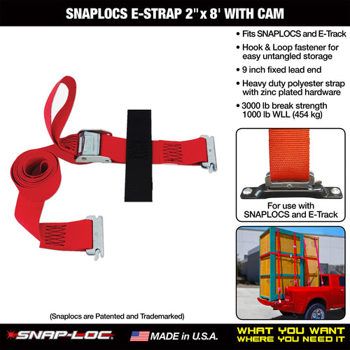 2x8' CAM with Hook & Loop Storage Fastener G372993