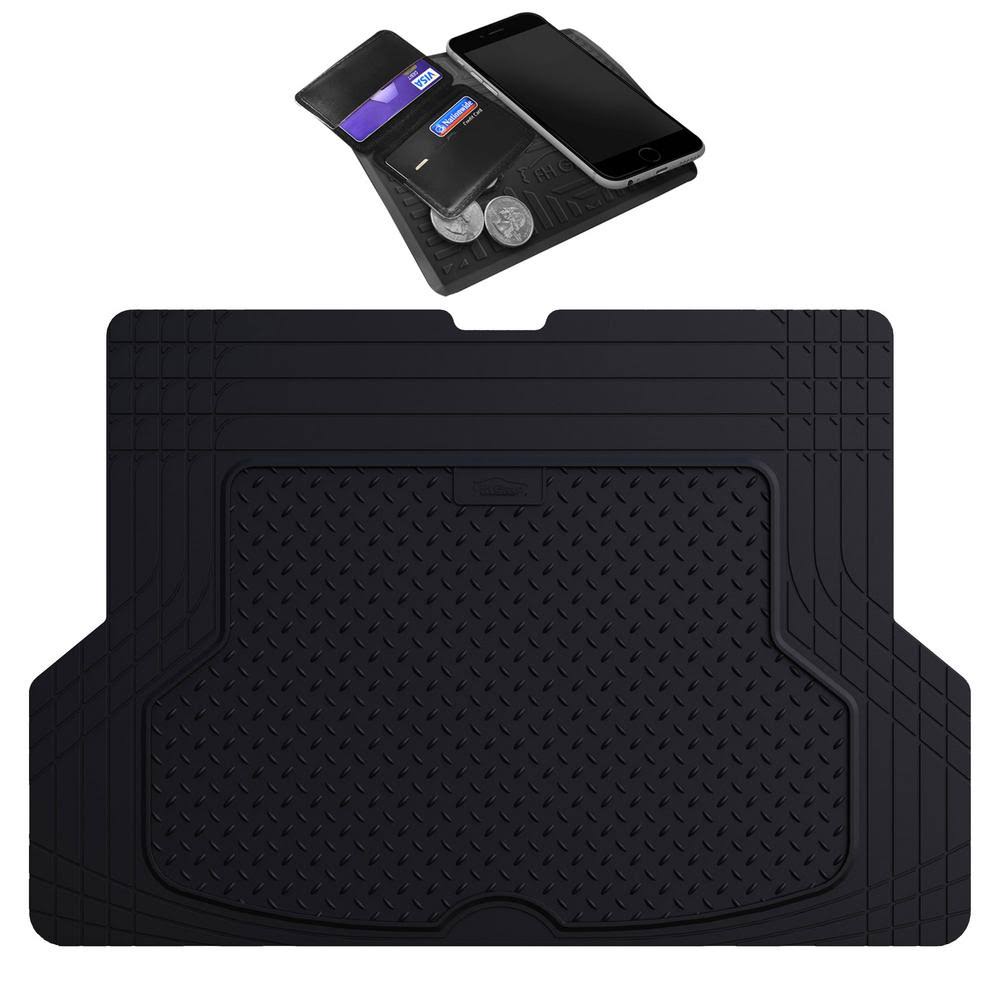 Black Heavy-Duty Rubber Cargo Mat J7448