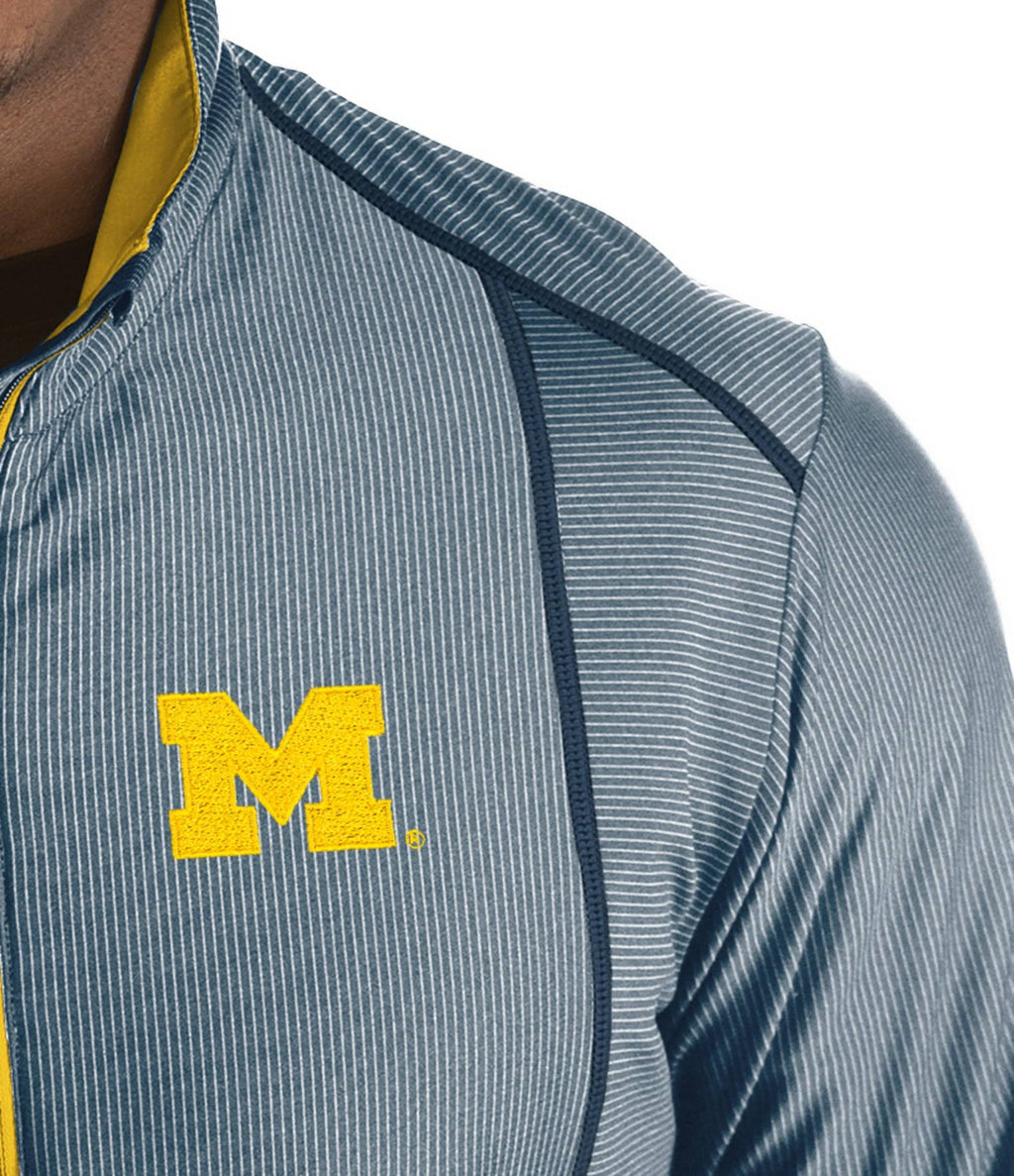 Michigan State Black Half-Zip Pullover E4308