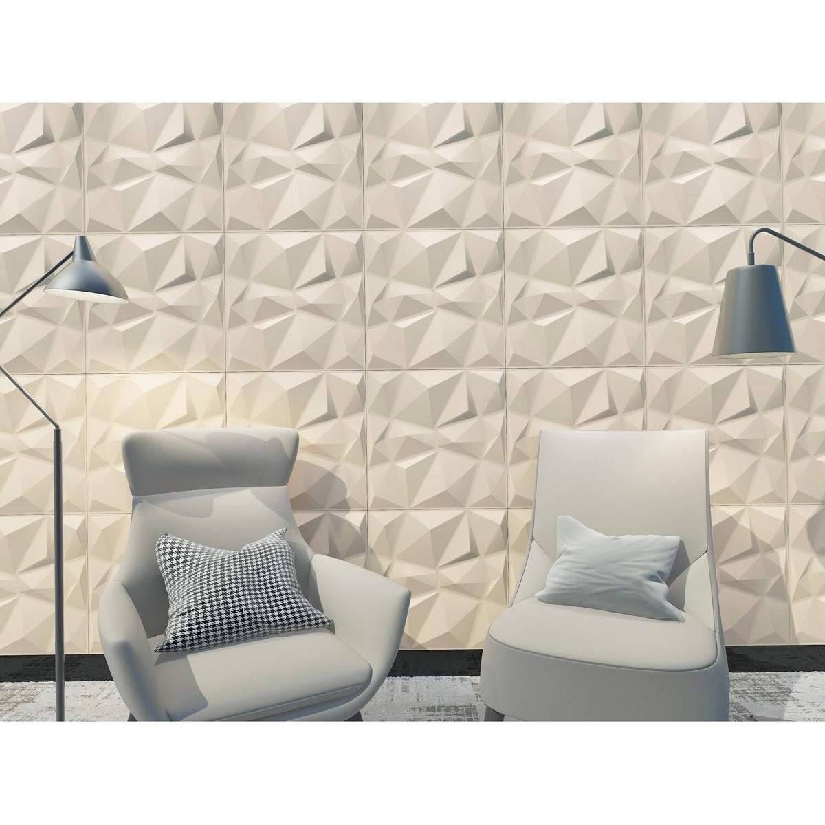 3D Embossed PVC Panel Wall Decor 50pc O1420