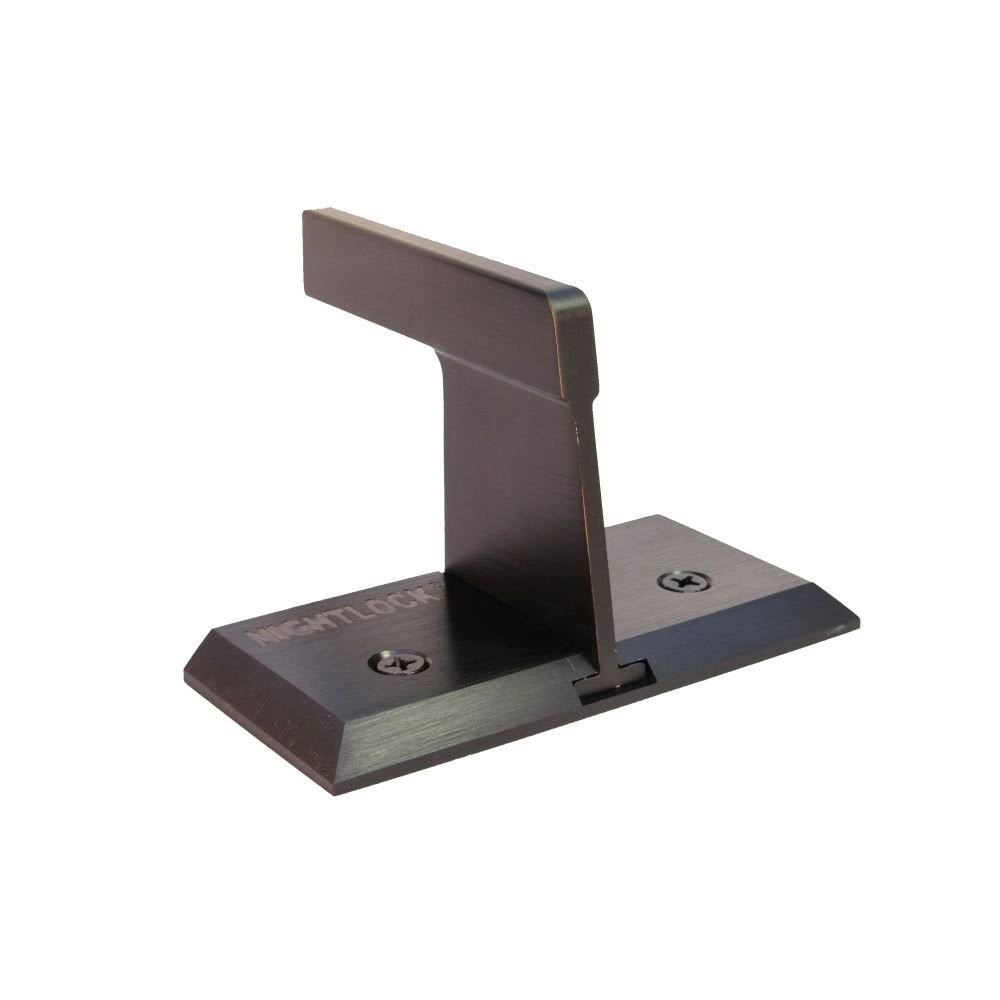 Dark Bronze Patio Sliding Door Barricade X20949