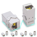 Cat7 Shielded RJ45 Keystone Jack 10 PCS M871