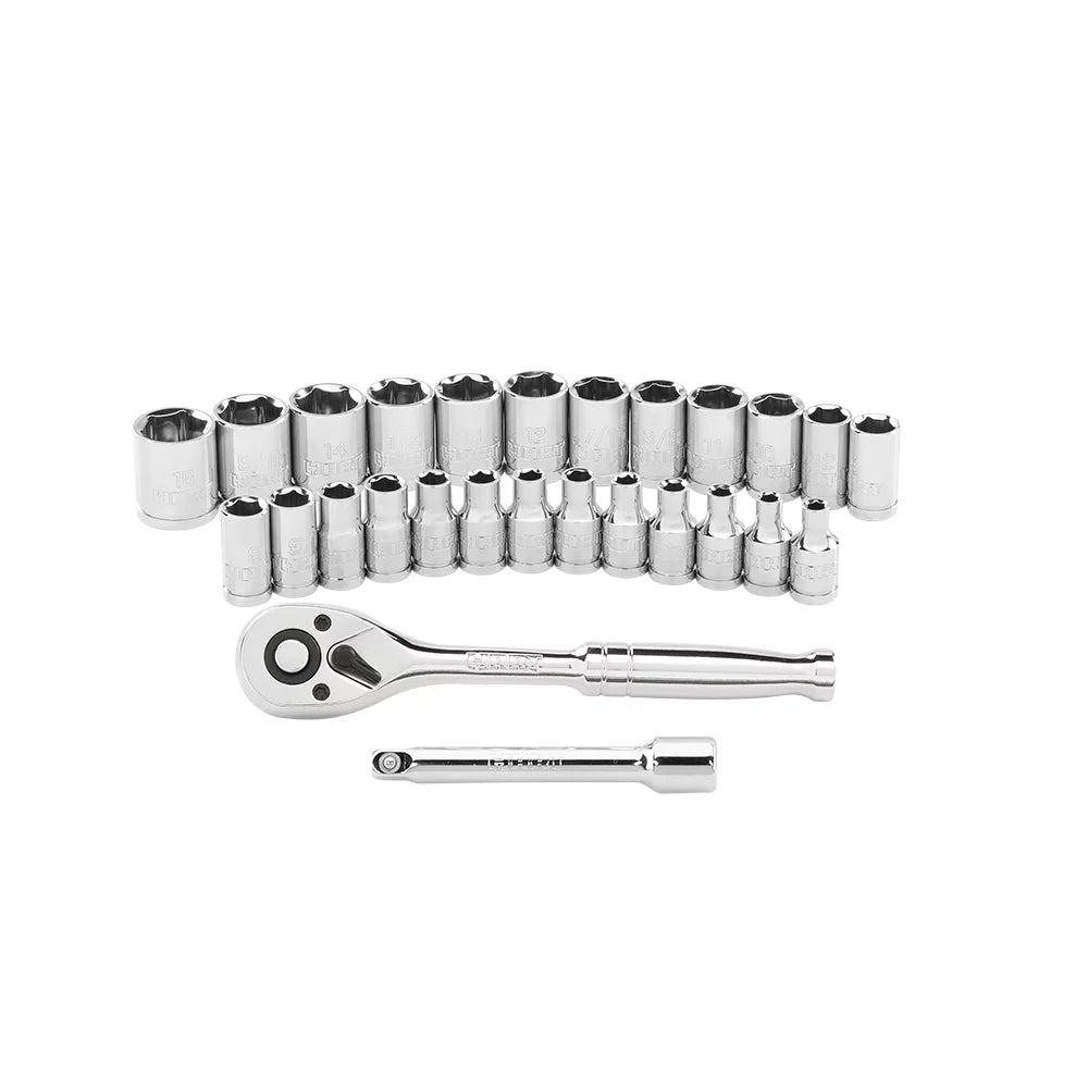 26-Piece 1/4-inch Mech Set with Extension Bar U744602