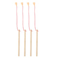 4Pcs Wooden Magnetic Fishing Poles Toys I1029
