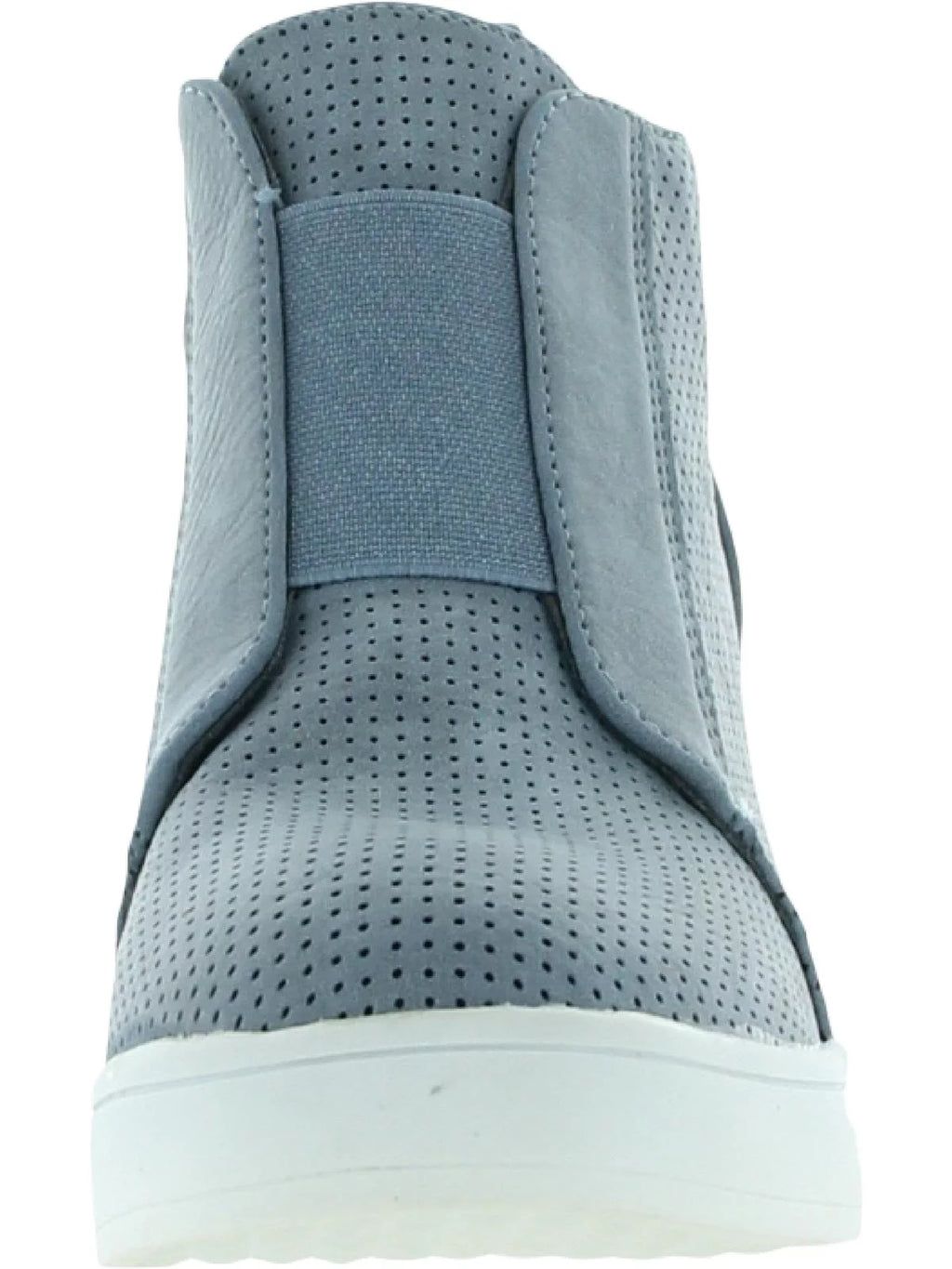 Womens Round Toe Wedge Sneakers O25163