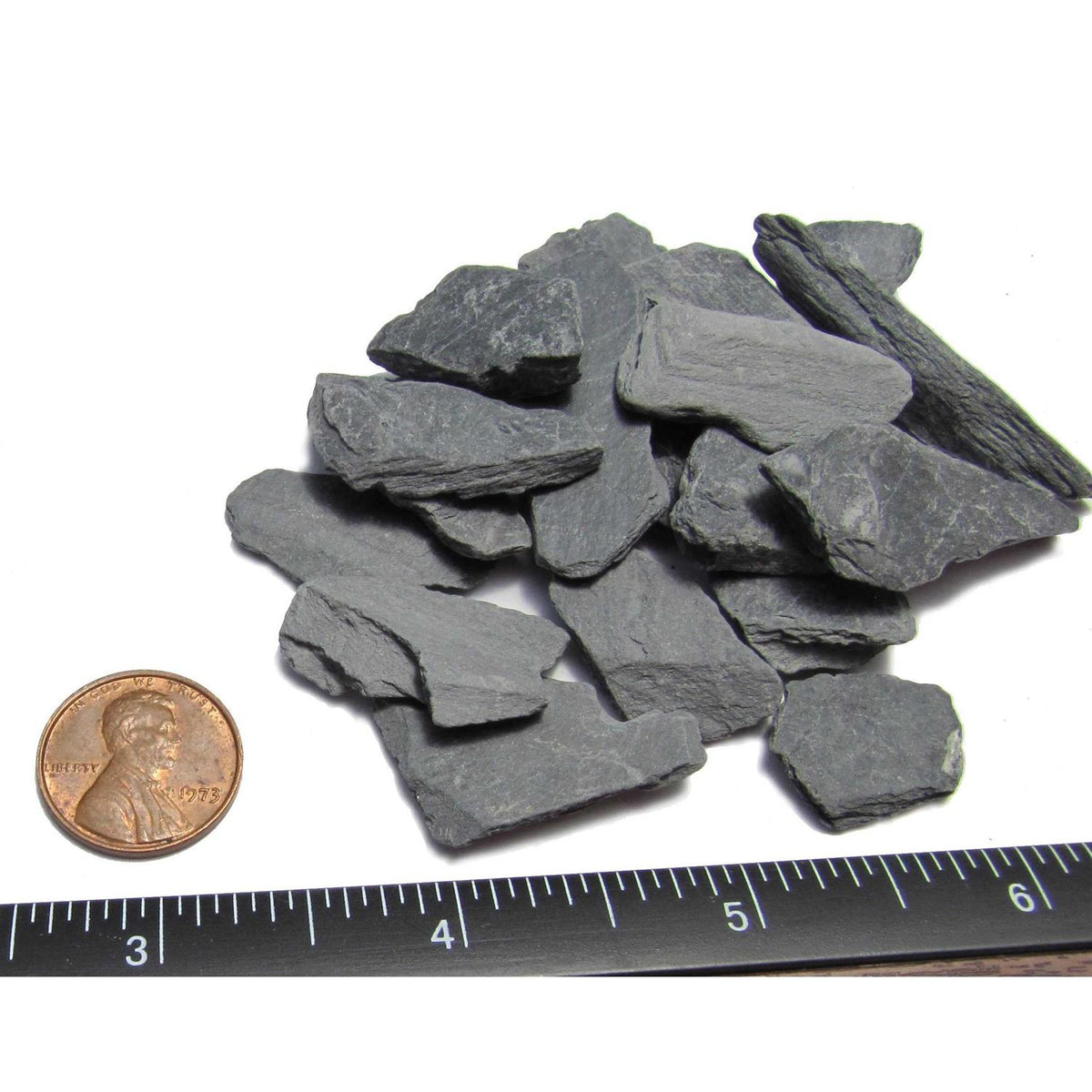 Natural Slate Stone 1/2 to 1 inch Stones Y728