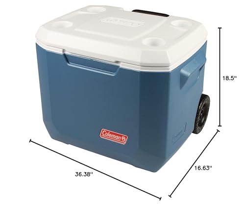 50qt Rolling Cooler with Wheels I46008