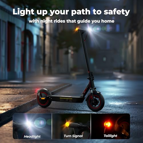 Electric Scooter with 10" Pneumatic Tires I464281