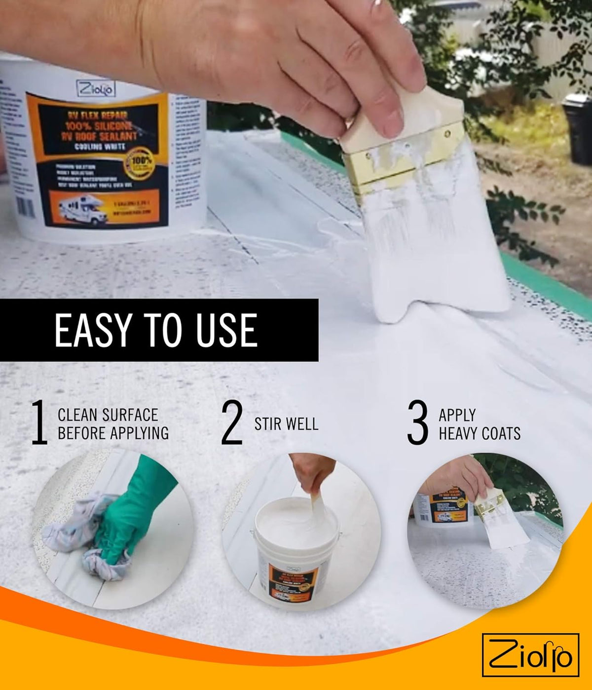 RV Flex Repair Tape Kit with Butyl Sealant C2226