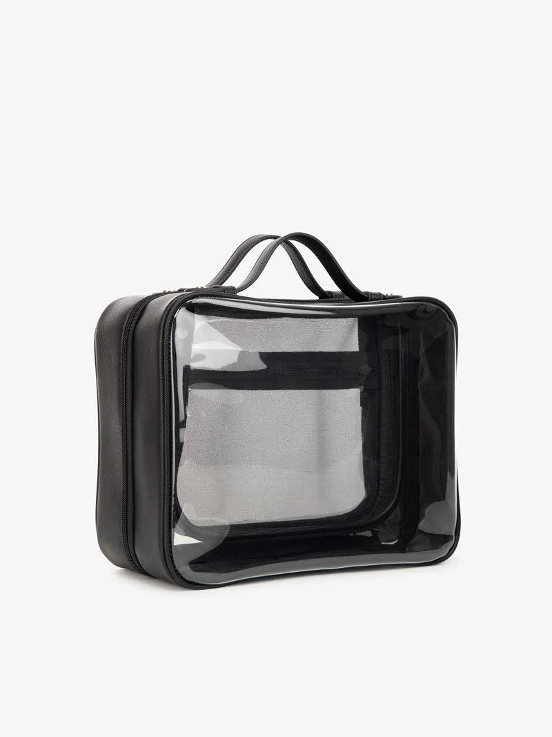 Clear Cosmetic Case Black One Size X518493