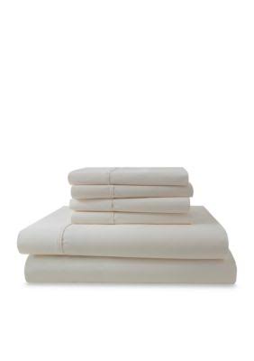 California King Ivory Sheet Set Z3922
