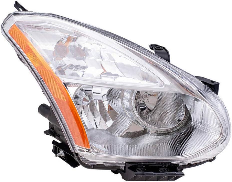 Passenger Side Halogen Headlight Assembly for Nissan Rogue 2009 2010 U37154