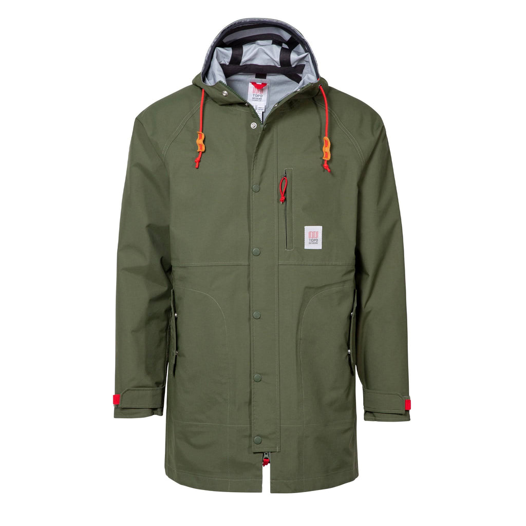 Black Tech Trench 3L Coat D832275