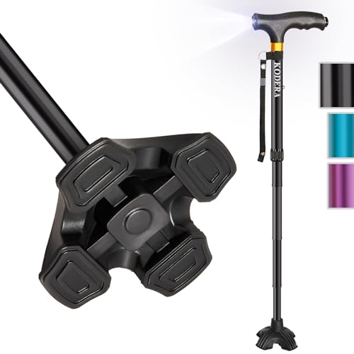 Folding Walking Cane with LED Light M62780