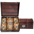 Bighorn Sheep Decanter Chest Set L80226
