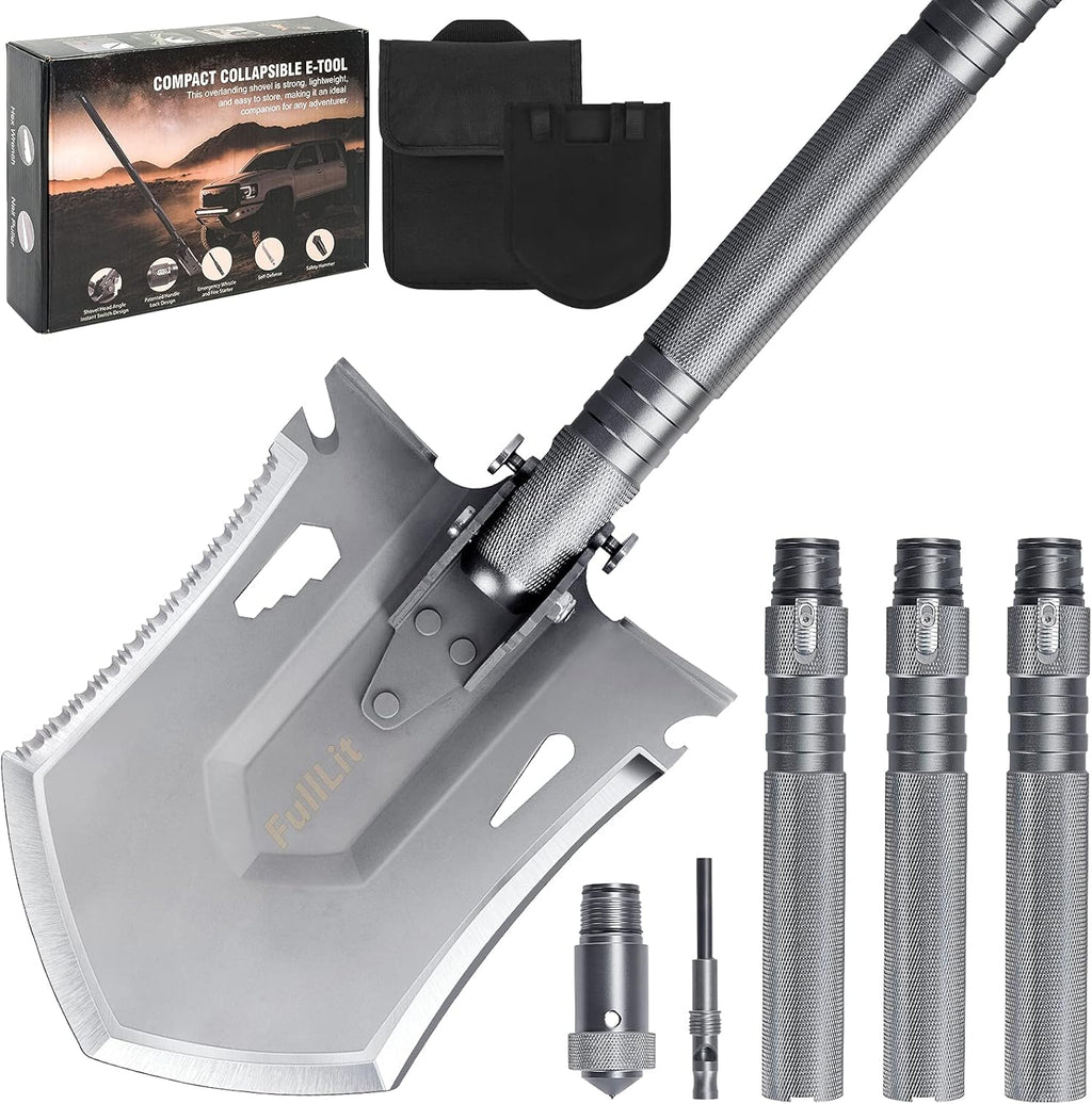 Folding Camping Shovel with Carrying Bag G2626