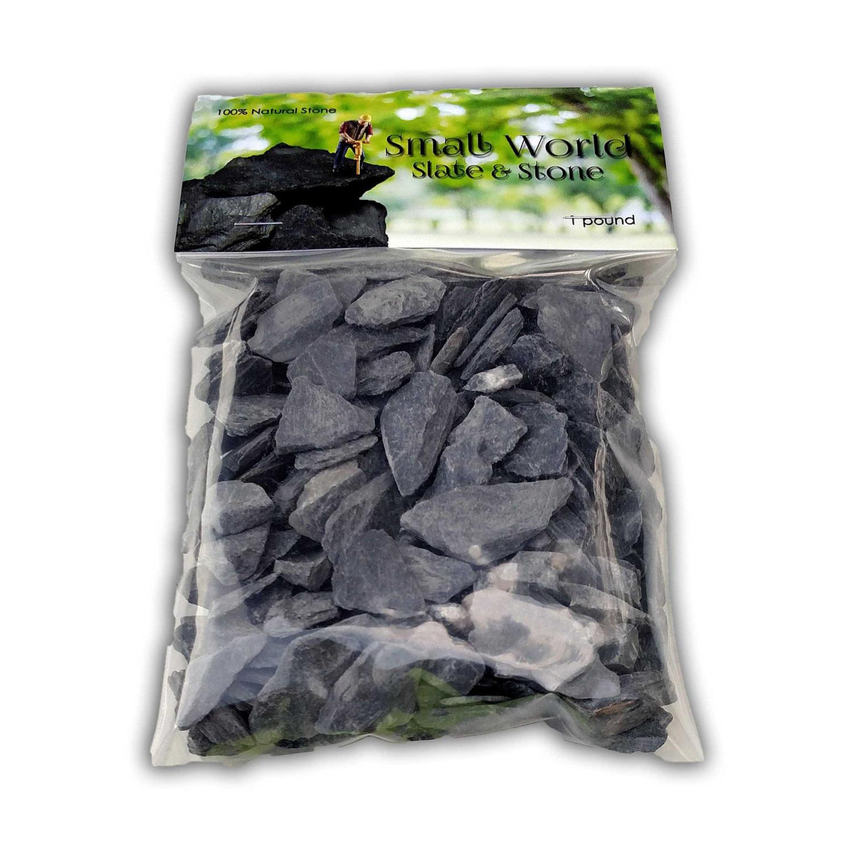 Natural Slate Stone 1/2 to 1 inch Stones Y728