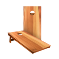 Wood Panel Cornhole Boards Beanbag Set M649090
