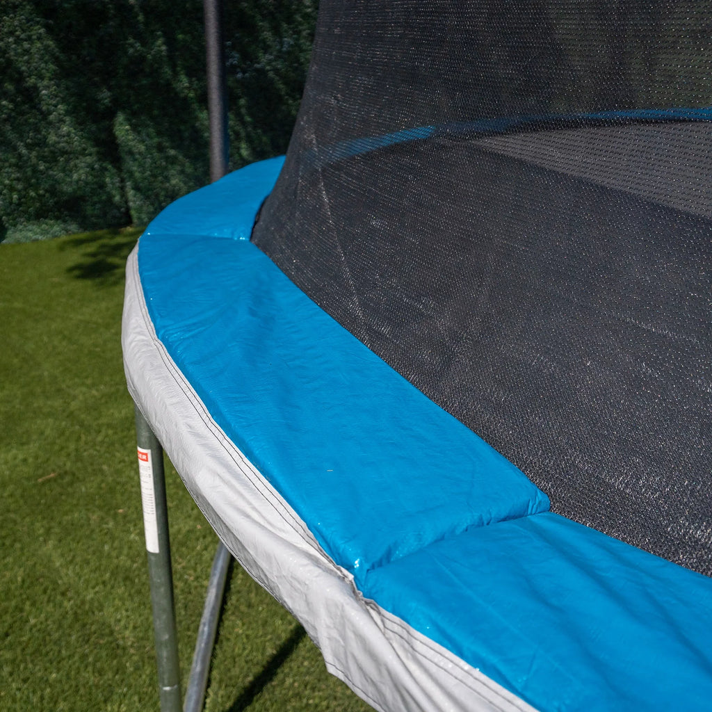 14ft Trampoline and Enclosure with Basketball Hoop S32517