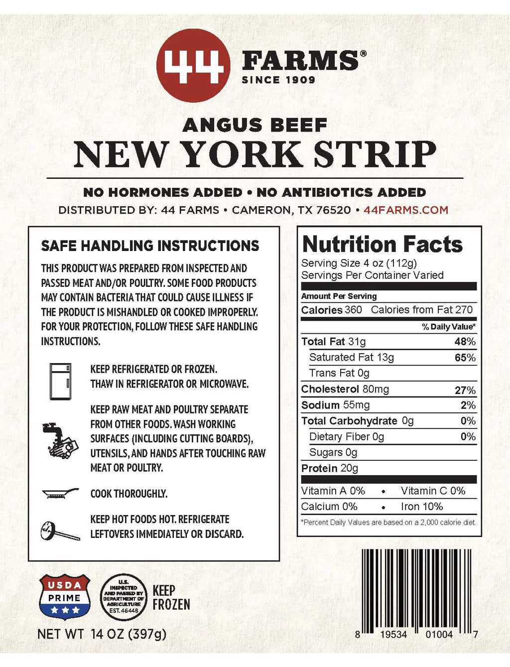 5 Steaks K4343