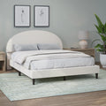 Queen Upholstered Platform Bed U496